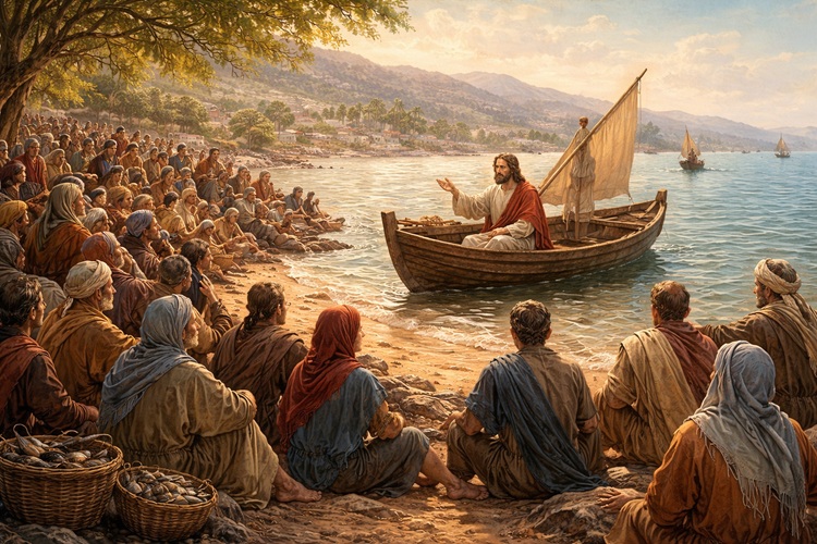 Teaching from the boat